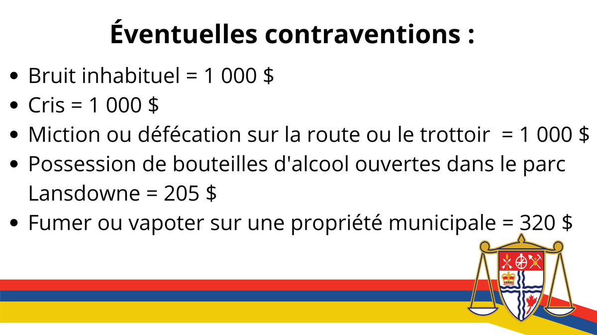 RegMunicip_Ott's tweet photo. Vous organisez une fête pour le #MatchPanda? Rappelez-vous que vous pourriez être tenu responsable des agissements de vos invités.
Respectez le Règlement sur le bruit.
https://t.co/GPznFA2efm https://t.co/Phj5vitQKK