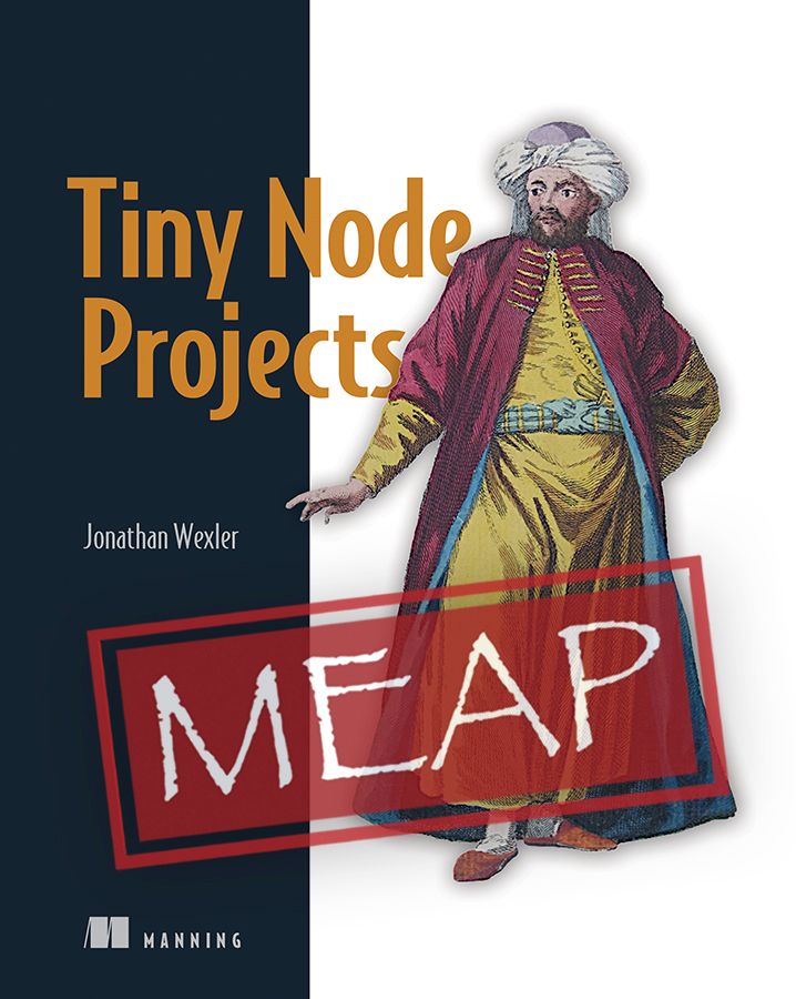 🏷️Deal of the Day🛒

Improve your web dev skills!

Solve 15 real-life Node.js projects that will help you go from front-end to full-stack: mng.bz/AVd7

<a href="/TheWexler/">Jon Wexler</a> #webdevelopment #nodejs