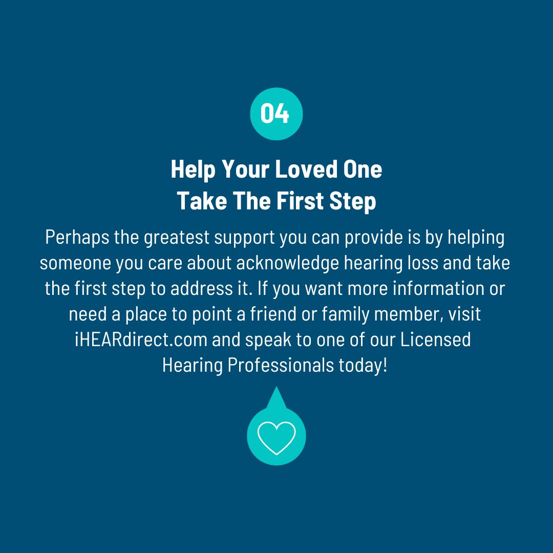 Living with #HearingLoss can be very difficult at times. It can create tricky scenarios of using context clues to guess what is being said. 🤔 Here are 4 ways that will help you be a mindful participant in a conversation with an individual with hearing loss! #iHEAR