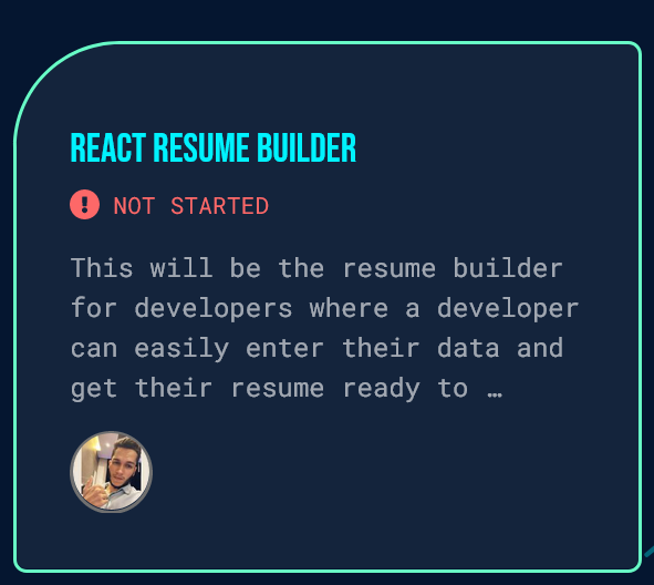 ReactPlayIO's tweet photo. Arman Kazi has decided to help us with our resume through his โReact Resume Builderโ and has submitted the idea as part of the Hack-R-Play ๐
Now itโs your turn ๐
Submit yours => https://t.co/9Lbj0A5Xc8
#reactplay #hackrplay #nhost https://t.co/xJg1xFo4Tj
