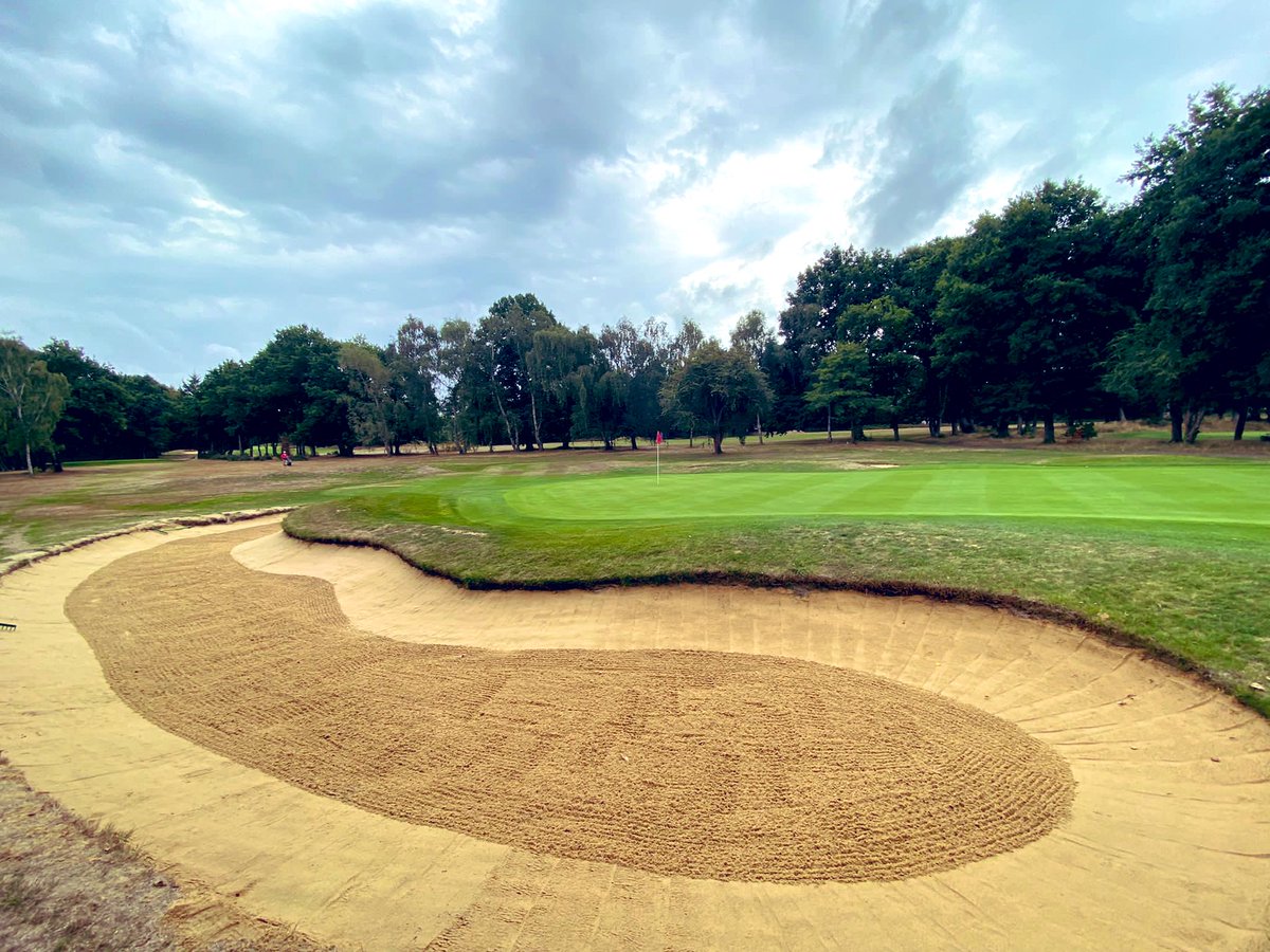 Top job from my team today prepping the course for the Kent vets league championships. <a href="/LangleyParkGC/">Langley Park GC</a>