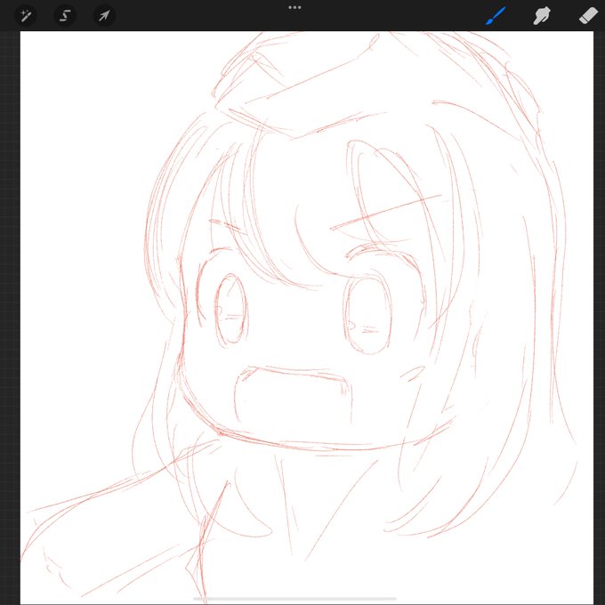 明日のネタ描いてます。 