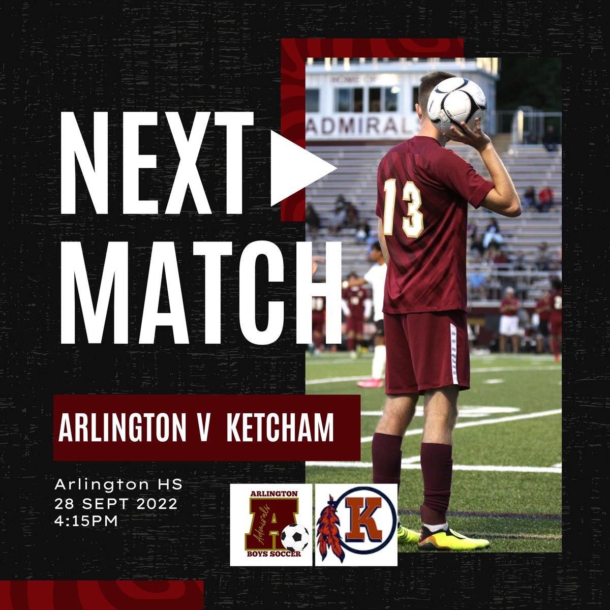 Arlington High School Boys Soccer tweet media