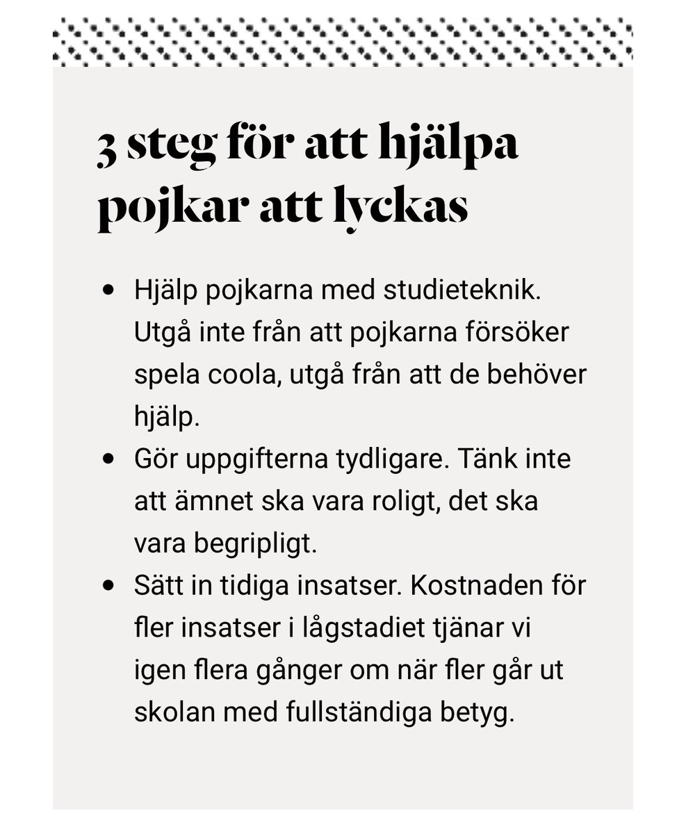fornestedt's tweet image. Forskaren tvärvänder om pojkars skolmisslyckanden ”Antipluggkulturen är en myt”
