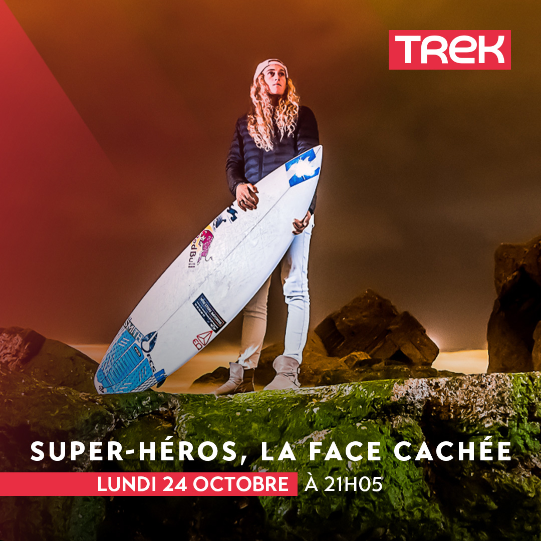 🏄‍♀️ Ce soir Arnaud Tortel décrypte les super-pouvoirs de Justine Dupont !
Multiple championne du Monde des WSL XXL Awards, elle se confie dans « Super-héros, la face cachée » à 21h05.