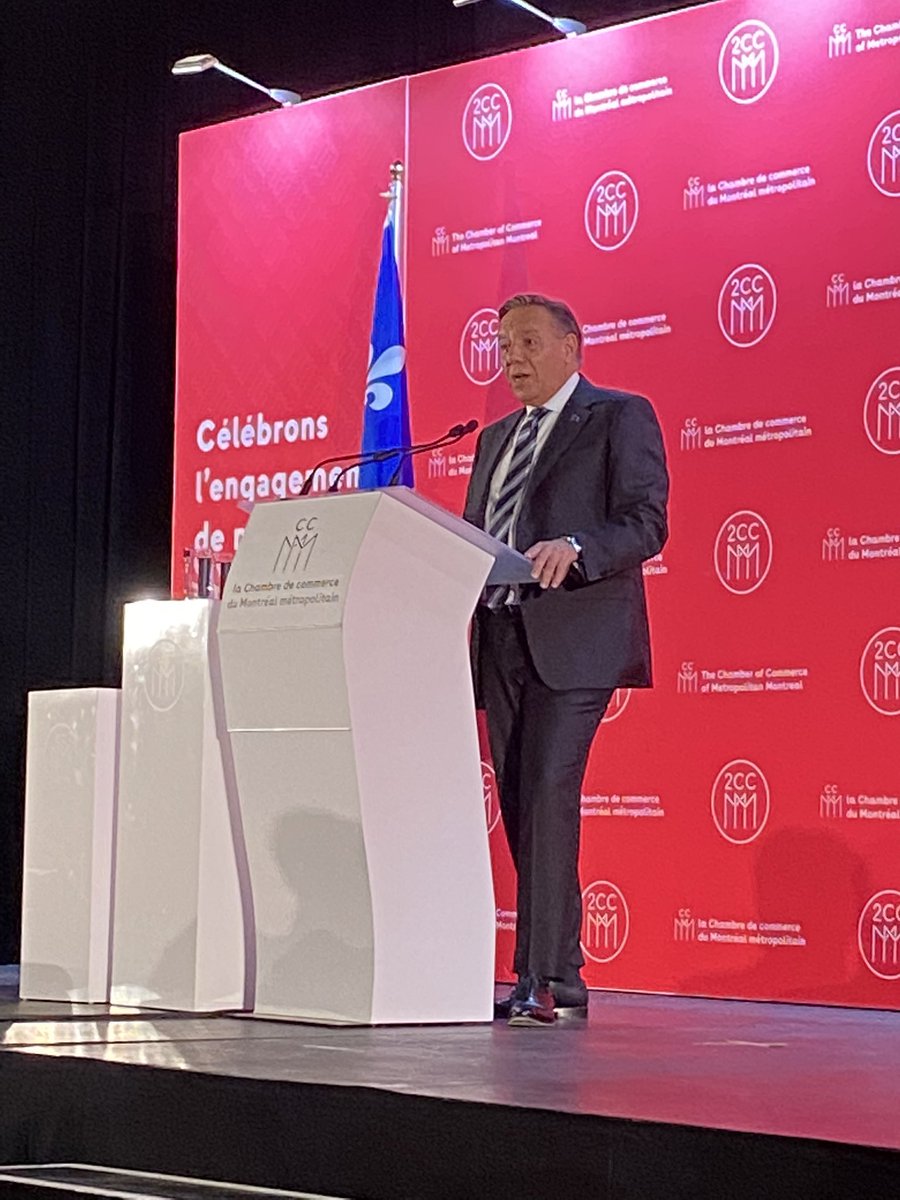 Le plus grand événement depuis la pandémie. <a href="/LaFEEP/">LaFEEP</a> est parmi les 800 personnes au déjeuner conférence de la #ccmm.