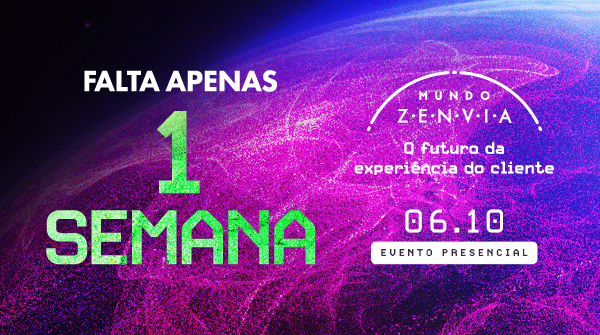 Preparado para uma imersão sobre o futuro da experiência para o cliente?

Daqui uma semana você aprenderá com grandes lideranças a criar conexões reais com seus clientes. Marque na sua agenda!

#Zenvia #ByHumanzForHumans #MundoZenvia #Tecnologia #CS #CX #CustomerExperience