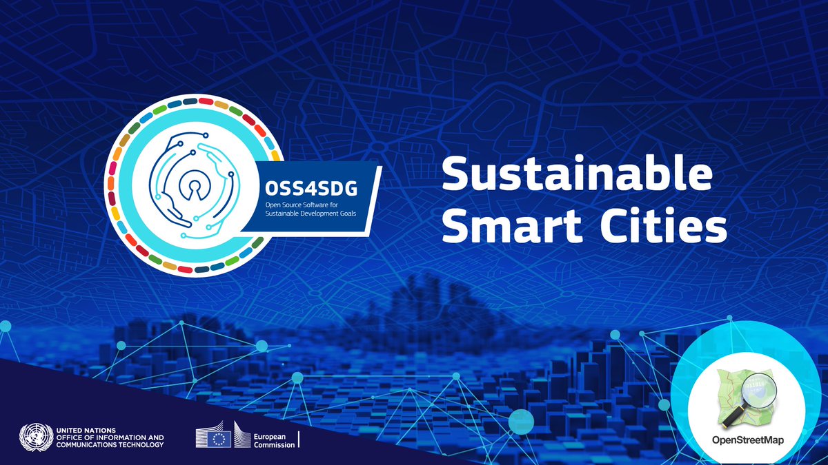 #OSS4SDGs Hackathon is back! Together with the <a href="/UN_OICT/">UN OICT</a> we teamed up with: 
@OpenStreetMap 
<a href="/EU_Eurostat/">EU_Eurostat</a>,  
<a href="/DigitalEU/">Digital EU 🇪🇺</a>,  
<a href="/EU_ScienceHub/">Testing</a>, 
<a href="/UN_Mappers/">UN Mappers</a>,  
<a href="/UN/">United Nations</a> Open GIS and  
Register to👉ideas.unite.un.org and stay tuned!  
Join us to help build Sustainable Cities!