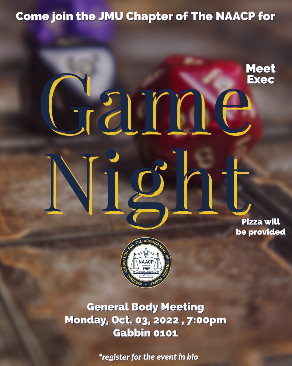 Join us this Monday, October 3rd at 7:00pm in Gabbin Hall, for our FIRST general body meeting! We are excited to have you all back with us so we can really start taking the necessary steps to create a welcoming and progressive environment that enriches all the people in involved!