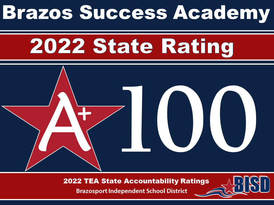 BrazosportISD's tweet photo. We are so proud of @BSUCCESSACADEM1 for earning an A+ and perfect score of 100 from the state! Read more about it at https://t.co/S8m0WVHbZP #BISDpride #BeConnected #BISDfamily #FromHereAnythingisPossible https://t.co/BFxEQWlwhQ
