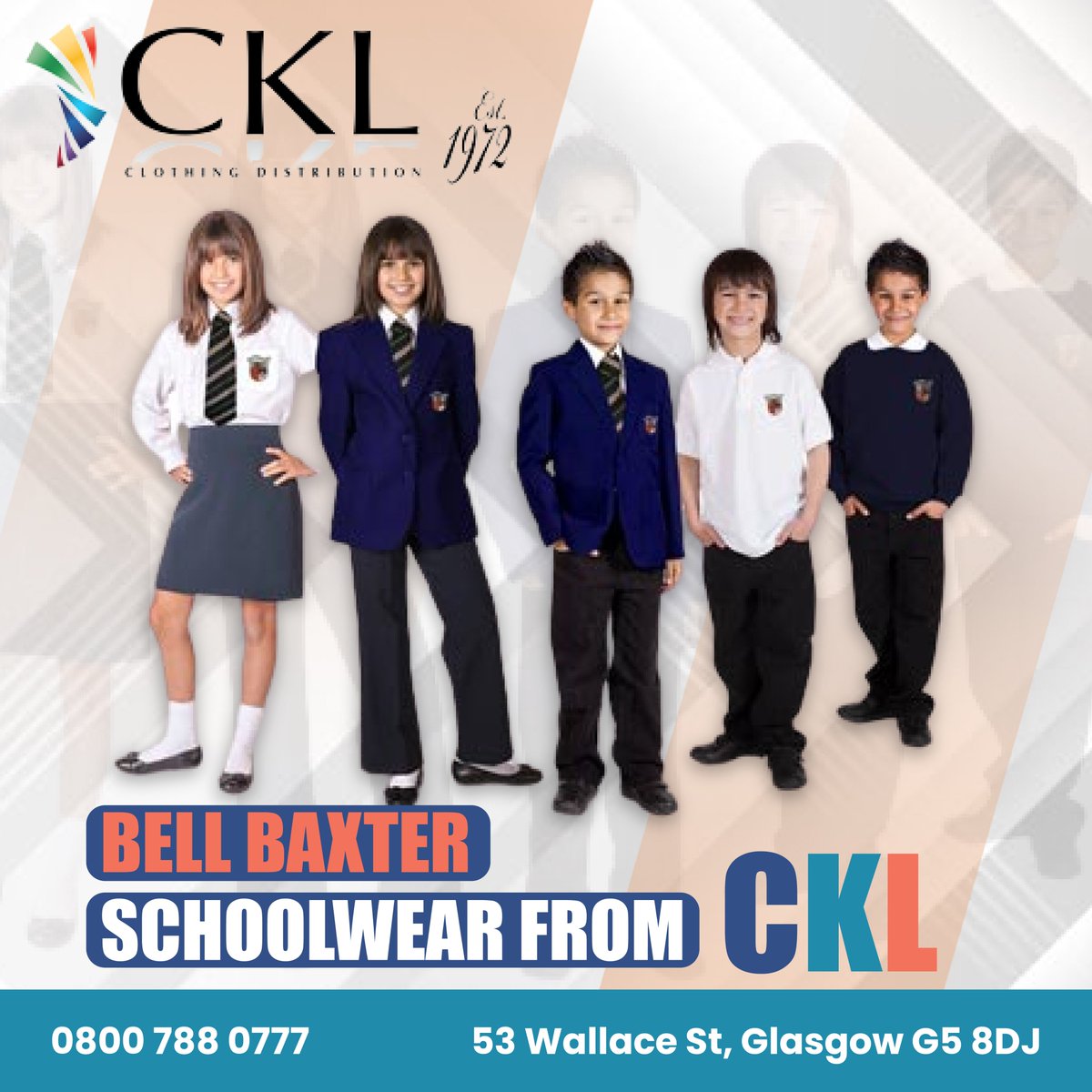 CKL makes school uniforms easy. Make it easy for schools to design and maintain best-in-class uniform that meet their goals and values. Interested in Bulk Order or B2B? We're here to help you. 
Visit us at ckl.uk.com, 
#ckl #schooluniform #schooldresses #schoolshirt