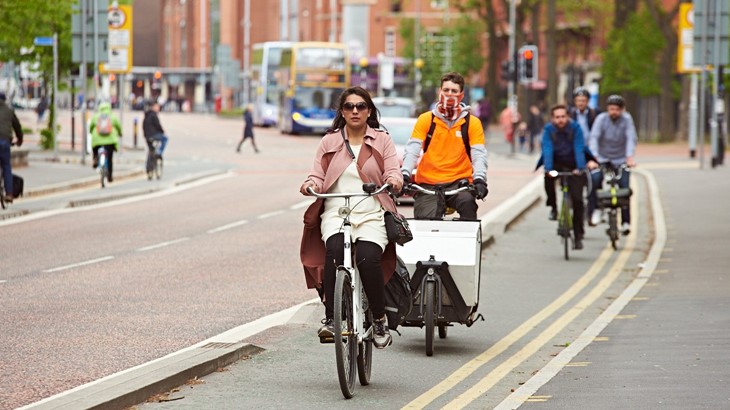Official road traffic estimates published today by @transportgovuk show that cycling is the mode with the largest percentage increase since 2019 #ActiveTravel gov.uk/government/sta…