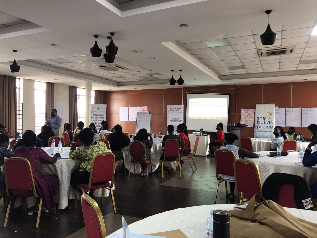 Session 6, Day 2 of <a href="/coact1325/">Coalition for Action on 1325</a> Bootcamp for young women: <a href="/MugMugisha/">Obed Mugisha, MBA</a> introduces the YPS agenda, along with an overview of UNSCR 2250, 2419 and 2535. Did you know that YPS is WPS’ younger sibling? You are welcome - learning never stops 🤓 <a href="/GorettKomurembe/">Gorett Komurembe - #WithHer</a> <a href="/RobinahR/">Robinah</a> <a href="/SharonAriye/">Ariye Sharon</a>