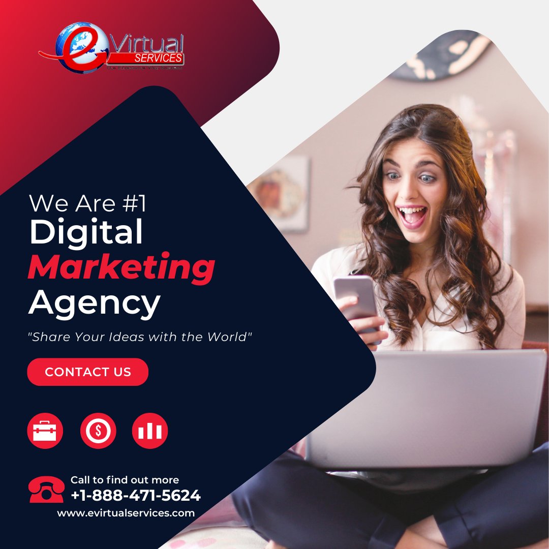 evirtualservice's tweet image. E Virtual Services is your go-to source for Social Marketing services. Our high quality and affordable offerings are perfect for any business looking to expand their online presence. 
 #internetmarketing #digitalmarketing #Evirtualservices
#socialmediamarketing #SEO #SMO #SMM