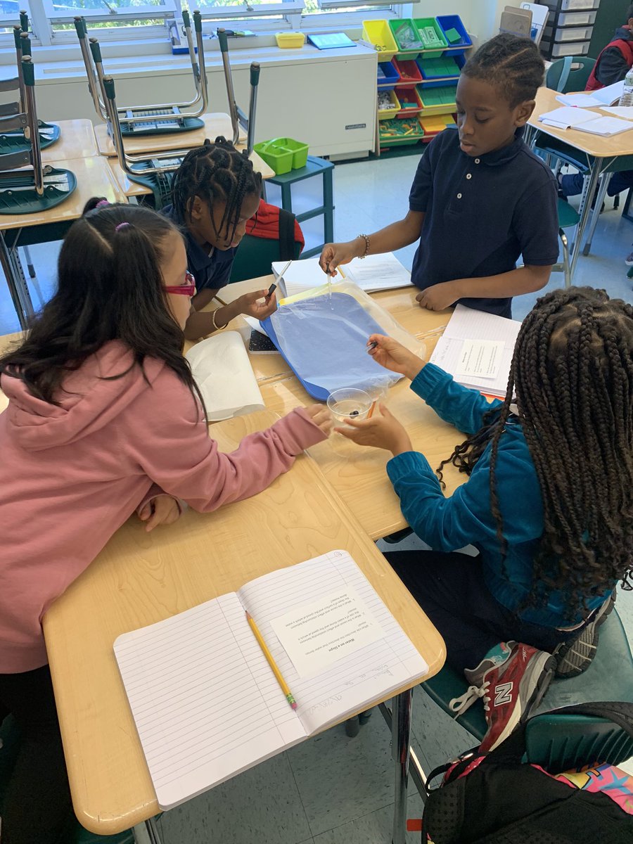 JCurran_PAES's tweet photo. Round 2! How does water move on a slope? Our third grade scientists are discovering the answer! #parkavestrong #goodtogreat @PAES231 @Principal_MH @UrbanEducator81 @Gerald_Fitzhugh https://t.co/2lhNAtWn2A