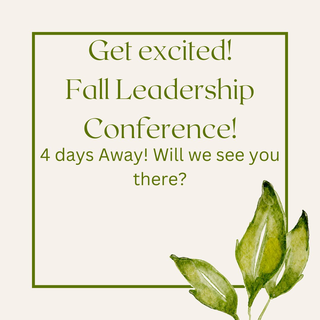 4 Days until the Missouri TSA 2022 Fall Leadership Conference!