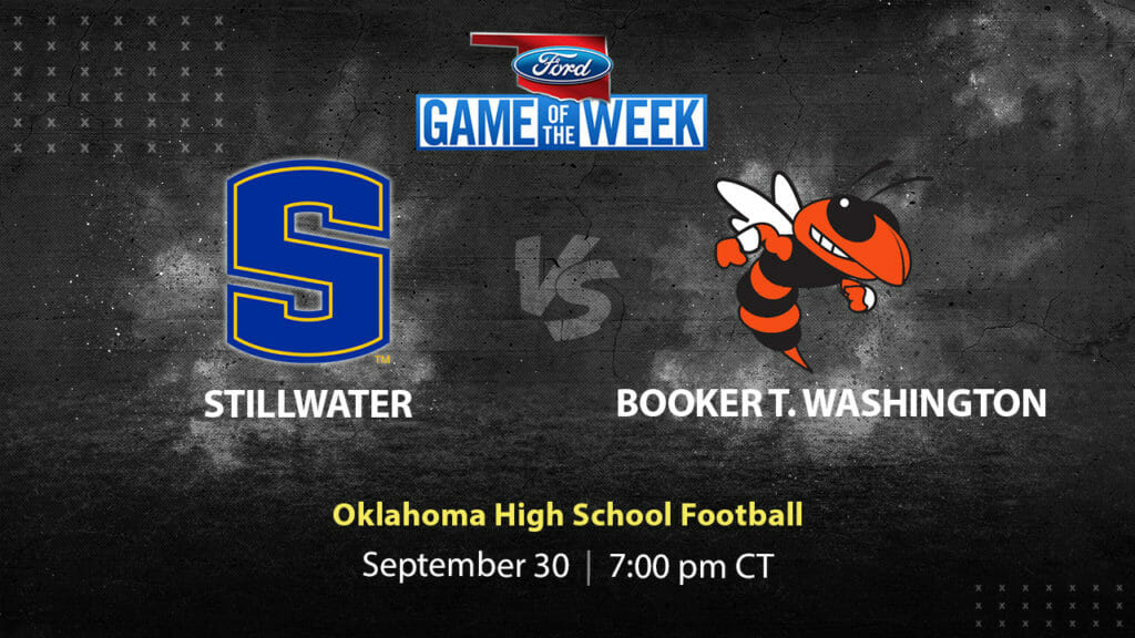 Yur_View's tweet photo. A re-match of last season’s 6AII quarterfinals, Friday's @StillwaterFB vs. @BookerTFootball matchup is also Tulsa's #FordGameoftheWeek.

Tune in Friday at 7pm - 

📺 YurView OK (Cox ch 3)

💻 Live Stream (buy/rent/subscribe): https://t.co/yb2GjiGN0V https://t.co/sNUsBAqxji