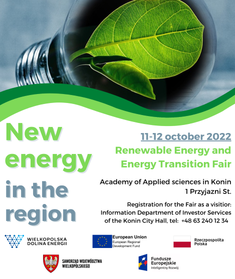 Meet Think Smartgrids and the French #smartgrid ecosystem at Konin's #RenewableEnergy and #EnergyTransition Fair, in #Poland on 11-12 October.
Meet <a href="/entech_se/">Entech</a>, <a href="/GrolleauSAS/">Grolleau</a>, <a href="/EPofficiel/">Energy Pool</a> and Think Smartgrids to discuss projects and collaborations 

👉 wde.org.pl/en/news-list/d…