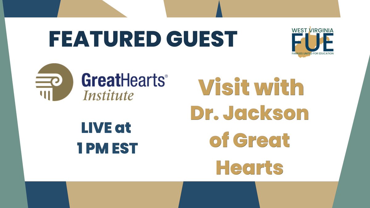 WvFue's tweet image. We can&apos;t wait to hear from @Classical_EDU today on how @GreatHeartsAcad continues to support families and educators as they embrace learning steeped in the #classicaltradition. #hybridhomeschool #homeschool #microschool #classicaleducation #SchoolChoice