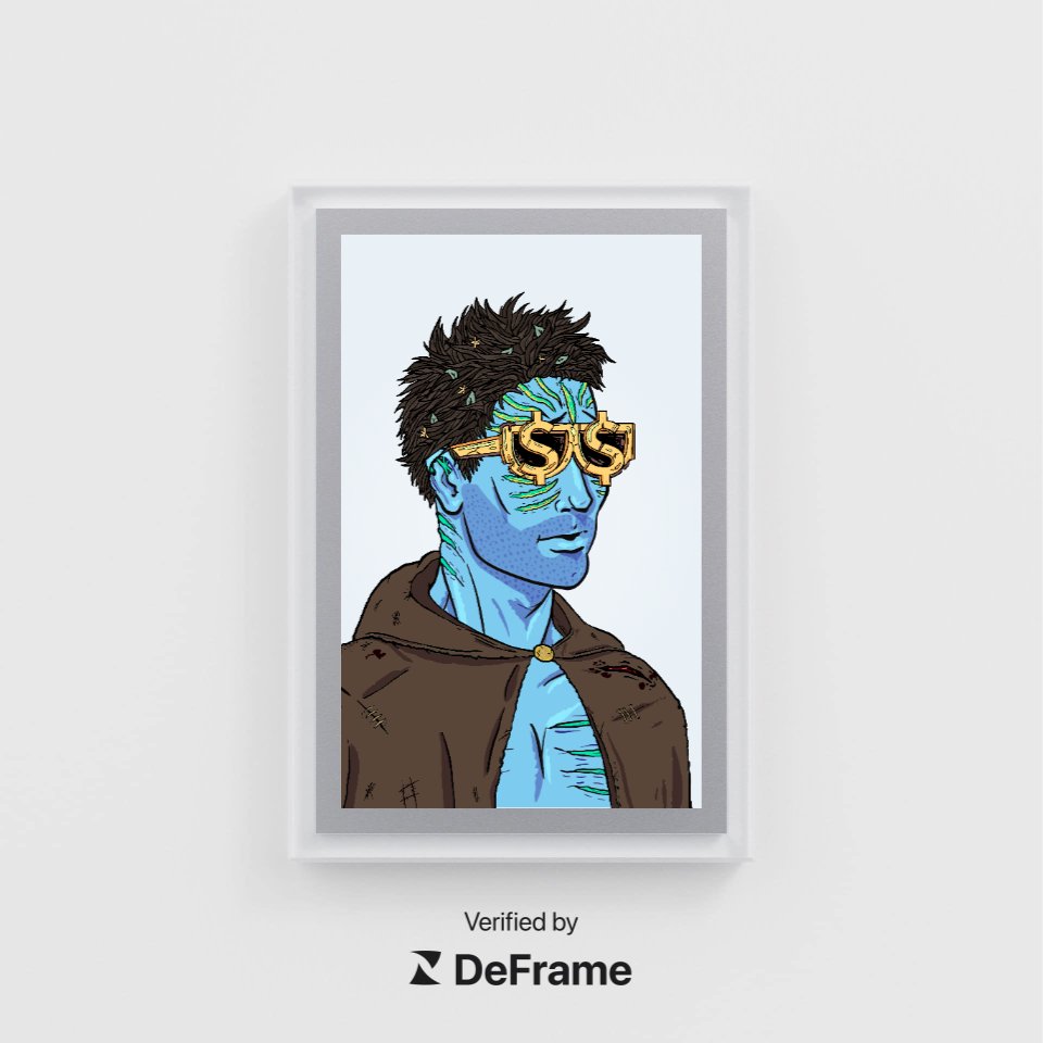 TitoNelson's tweet photo. I'm displaying my DeGod #805 @DeGodsNFT on DeFrame @deframeofficial.
Try it now at https://t.co/x4Z4pImN7m. Get a chance to win 100 $USDC and an NFT display frame for FREE.
#DisplayOnDeFrame #IRL https://t.co/4L2BGCr8rG