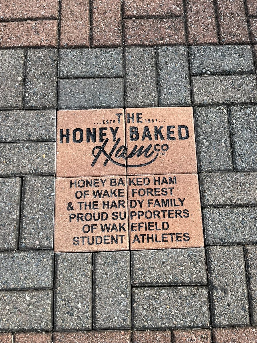 whswolverineclb's tweet photo. Many thanks to the @HBH_WakeForest &amp; the Hardy family for their 𝐖𝐚𝐤𝐞𝐟𝐢𝐞𝐥𝐝 𝐏𝐚𝐫𝐭𝐧𝐞𝐫 level sponsorship in support of @WolverinesWHS. 

‼️ Order your bricks by 12/20/22 to be installed this winter. https://t.co/T7iIlRkWul.
#ItsAllAboutTheW #MaroonStrong #legacywalkway https://t.co/8SwdlvASYP