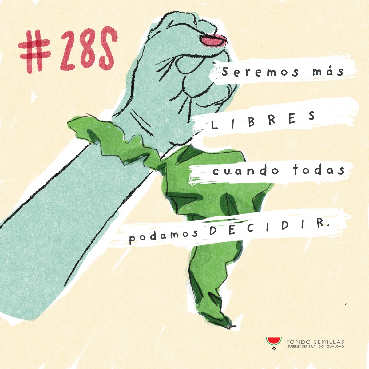 FondoSemillas's tweet photo. #28S 💚✊ ¡Decidir es revolucionario! ¡Nuestros cuerpos, nuestras vidas!
9 estados en 🇲🇽 han despenalizado el aborto, no descansaremos hasta que a todas las mujeres y personas con capacidad de gestar se les garantice este derecho. 
#AbortoLegalYa https://t.co/F014FdTyJG