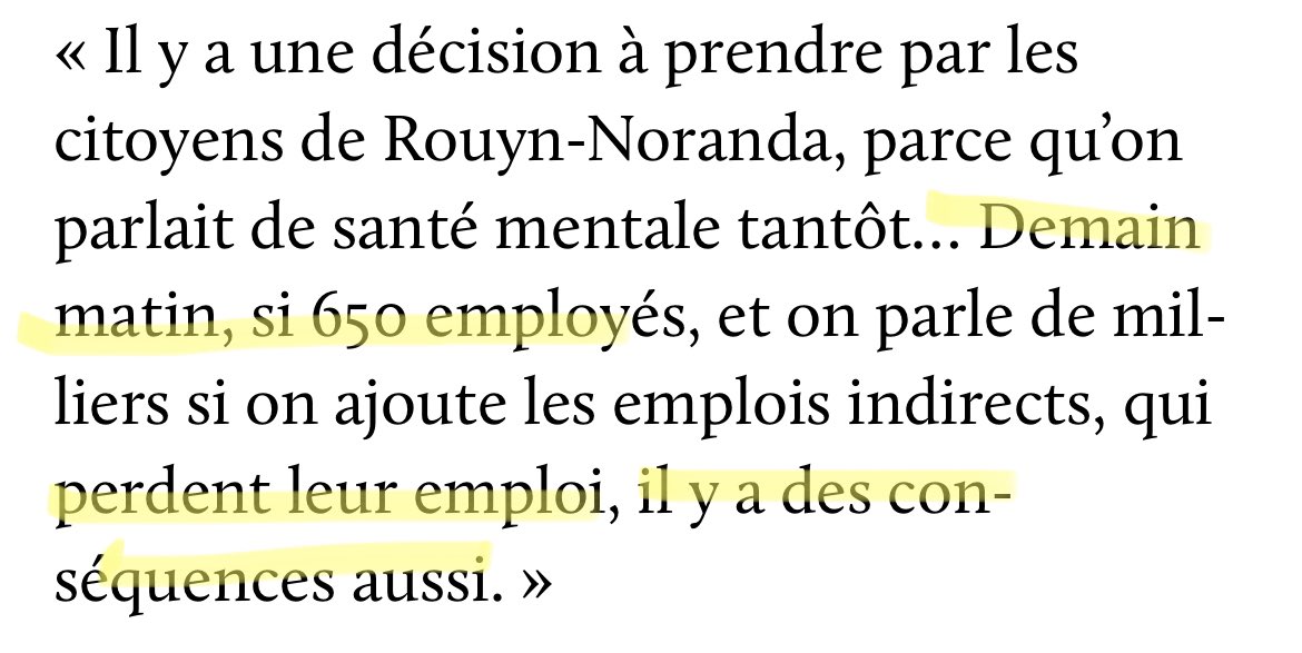 JosephDahine's tweet photo. Ahhh le classique. « Les gens vont perdre leur emploi. »

Je suis pas mal sûr que les gens préféreraient perdre leur emploi que perdre leur santé ou leur vie.

Demandez aux gens d’Asbestos. Pas mal sûr qu’ils échangeraient leur job contre leur cancer.

https://t.co/rIJm0qWjA3 https://t.co/e6sqUWayyN
