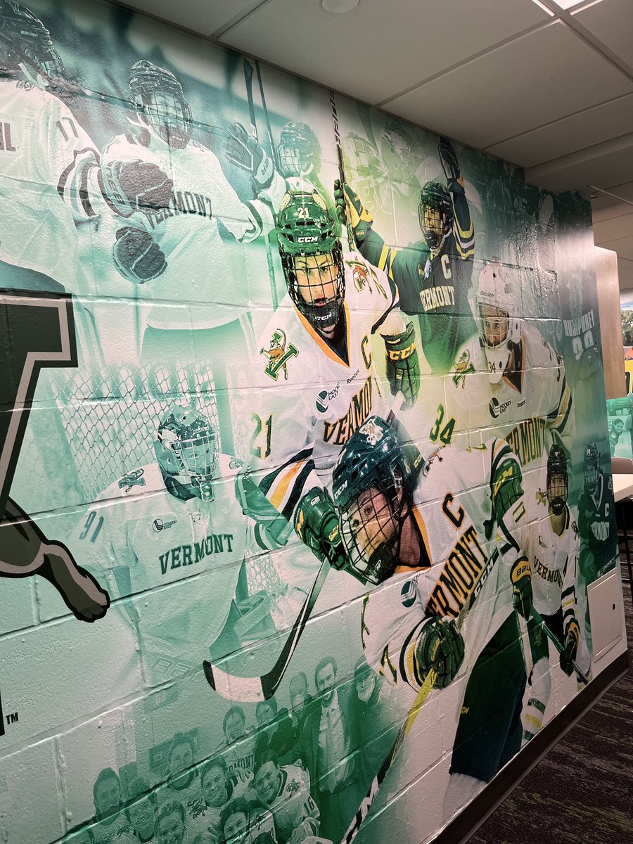 UVMwhockey's tweet photo. Check out the new home of Vermont Women's Hockey - @AMIGraphics - https://t.co/42oWkIOsI1
#UnfinishedBusiness https://t.co/wvzsaSYeZJ