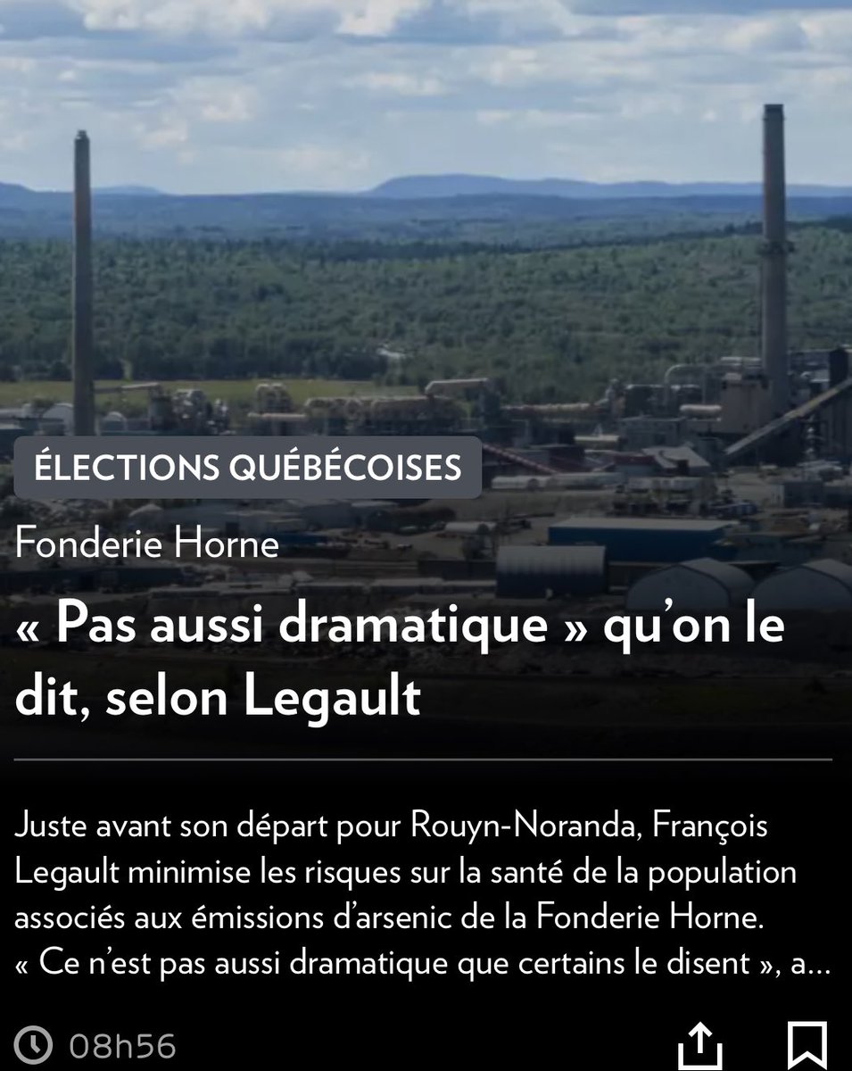 JosephDahine's tweet photo. Ahhh le classique. « Les gens vont perdre leur emploi. »

Je suis pas mal sûr que les gens préféreraient perdre leur emploi que perdre leur santé ou leur vie.

Demandez aux gens d’Asbestos. Pas mal sûr qu’ils échangeraient leur job contre leur cancer.

https://t.co/rIJm0qWjA3 https://t.co/e6sqUWayyN