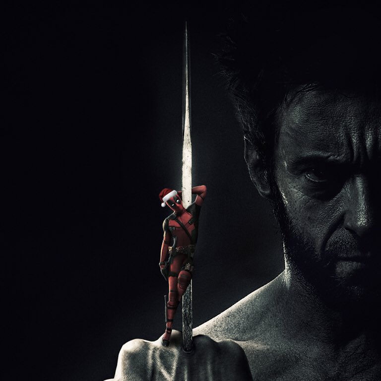 asadayaz's tweet photo. Throwback to this iconic image shared by @RealHughJackman and @VancityReynolds back in 2015 #Deadpool https://t.co/TAhGFuDtkU