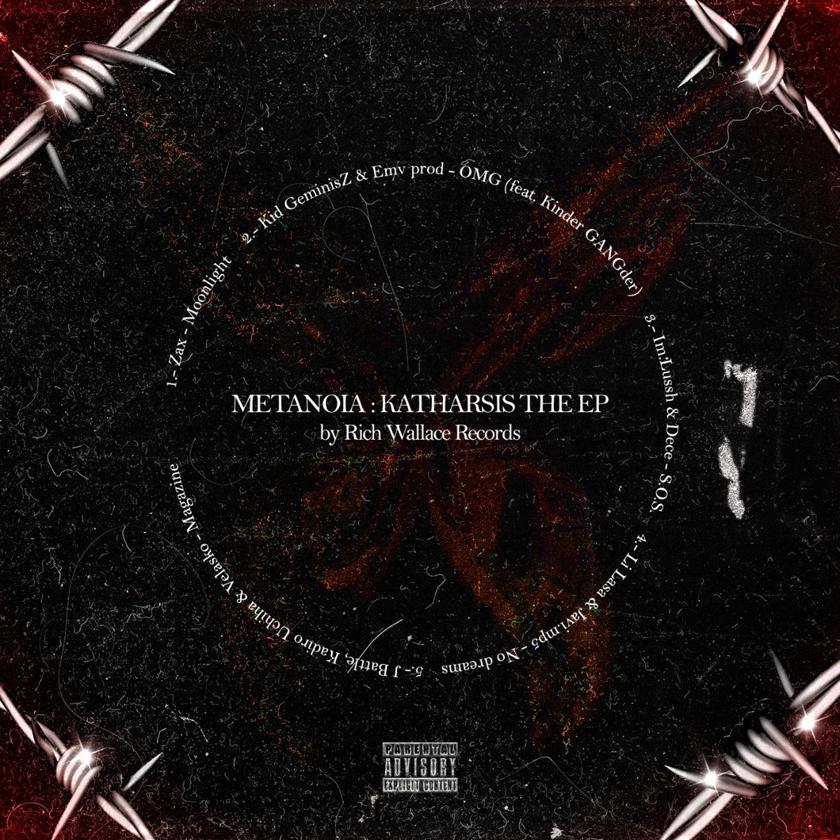 richwallace_'s tweet photo. Tracklist del próximo EP de 5 temitas que sale este 6/10.

Metanoia: Katharsis The EP

Perteneciente a la serie de proyectos llamada "Metanoia", donde cientos de artistas emergentes participan para entrar dentro de los diferentes mixtapes y EP's https://t.co/KmarQ6wyKT
