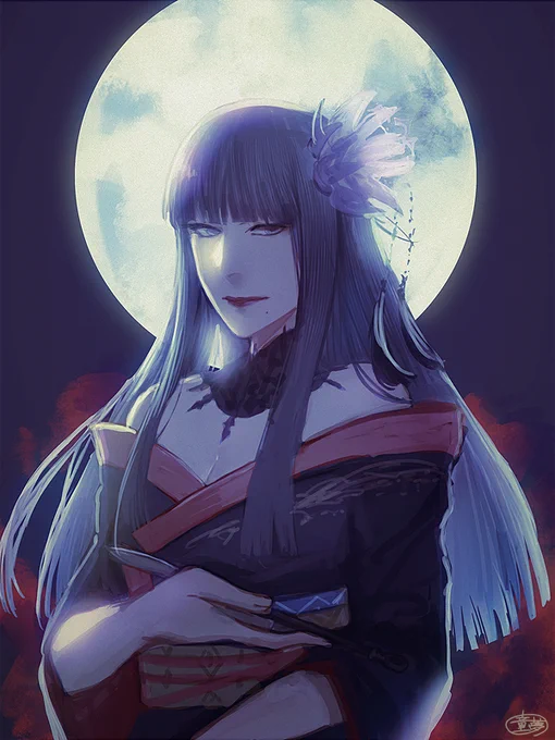 友人がFF14漆黒をクリアしたお祝いで好きなキャラリクエストもらって描いたヨツユです。前のは紅蓮のお祝い。 