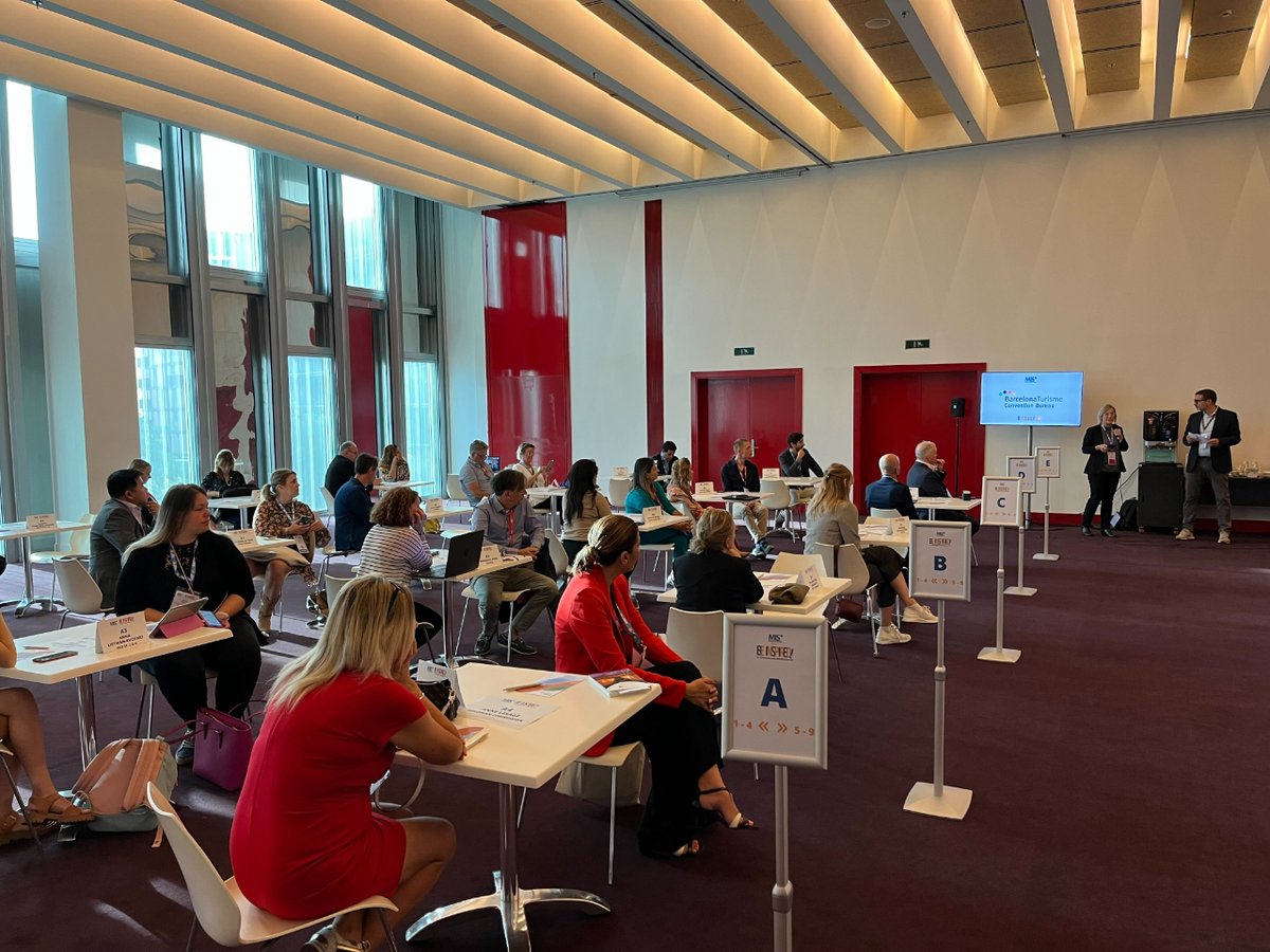 Meetmaps's tweet photo. Today, our colleague Biel Pera is at the #MISINT2022 organized by @grupoeventoplus 🚀👀
The best international buyers are in this year's new MIS and as always, @grupoeventoplus trusts in #Meetmaps Matchmaking technology.
#poweredbymeetmaps #eventtech #eventprofs https://t.co/SUcnaZnsuw