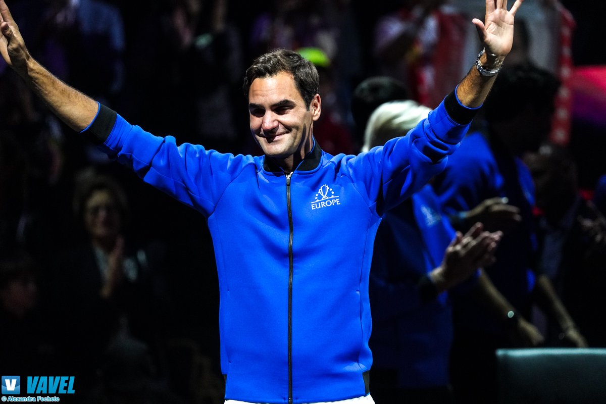 It's not a goodbye, Roger. It's a see you later! Somewhere, somehow.

<a href="/rogerfederer/">Roger Federer</a>  

 #LaverCup2022 #LaverCup #Fedal #Federer #Nadal 
©️ 📸 by me for <a href="/VAVEL_USA/">VAVEL USA</a> <a href="/VAVEL/">VAVEL</a>