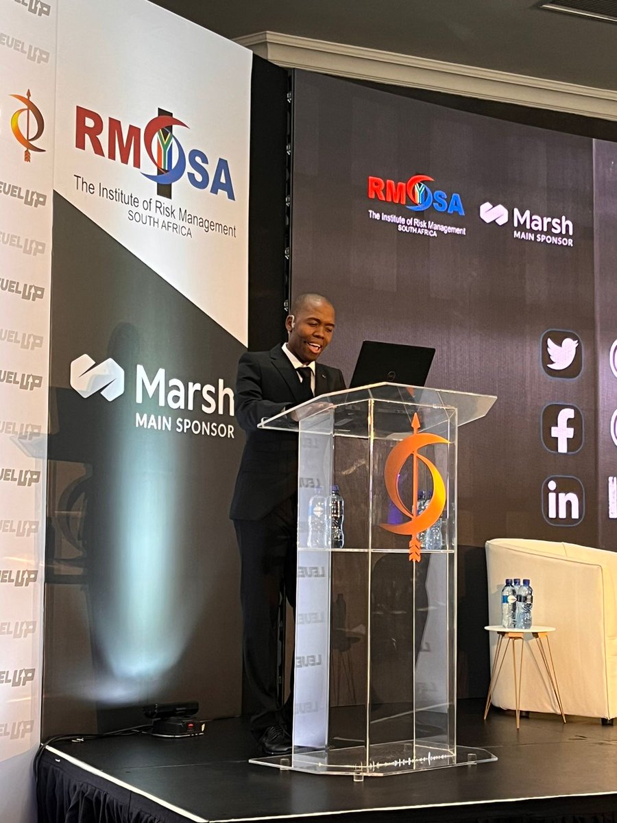Our next #keynote Prof Tankiso Moloi looks at risk leadership in a digitally transforming society.

#IRMSAConf2022 #risk #riskmanagement #resilience #strategy #growth #conference #levelup #growth #nextlevel #africa #privatesector #publicsector #leadership #skills #insurance