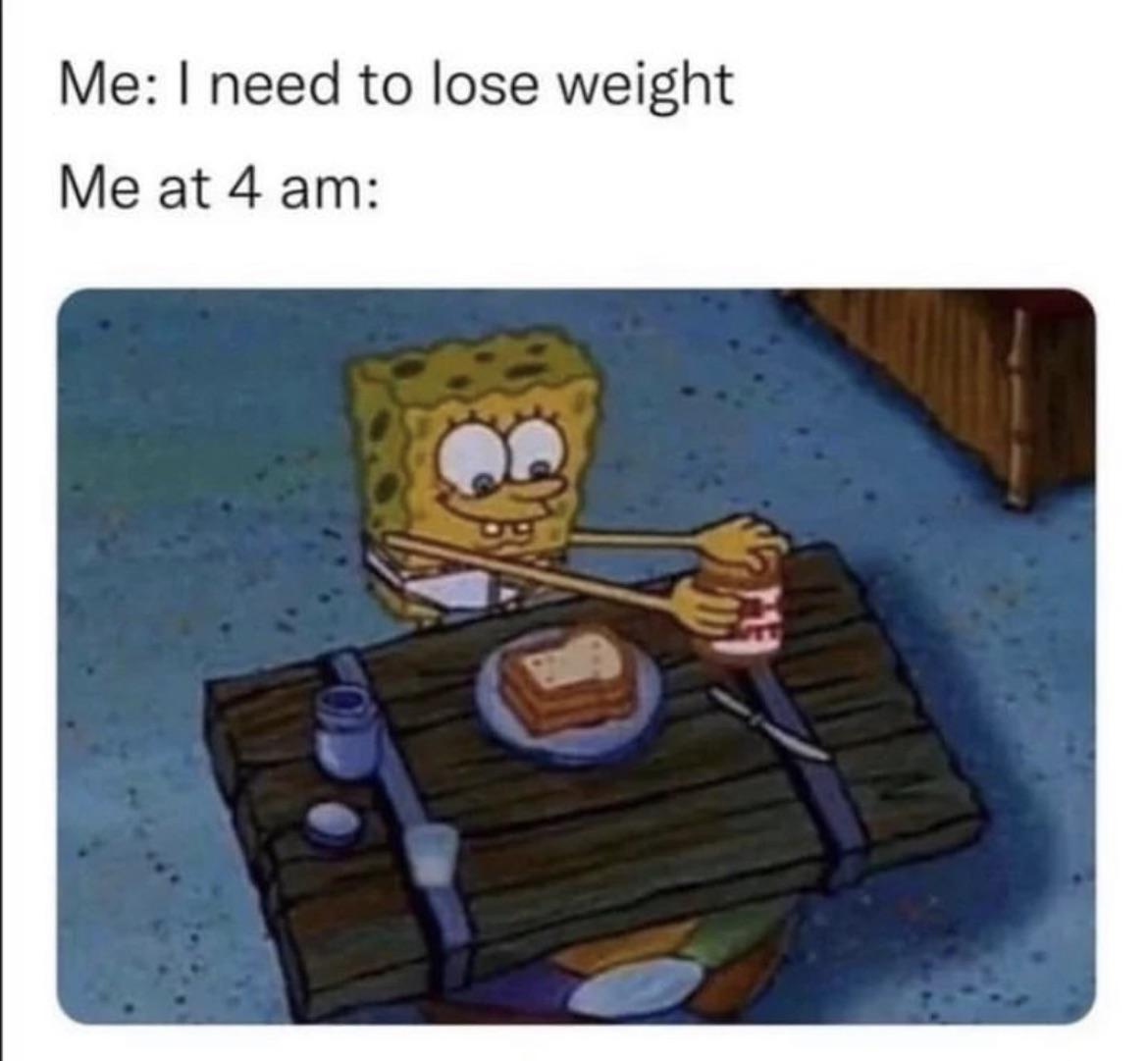 SpongeBobMemesZ's tweet photo. The food be tasting better https://t.co/rWbds2ZYde