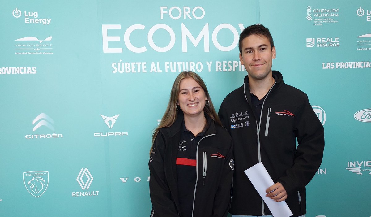 Reale_Seguros's tweet photo. 🔴#RealeNews| @Reale_Seguros participa en el Foro #Ecomov, organizado por @lasprovincias en Valencia, a través de @UPMRacing.  

✅ @UPMRacing es un proyecto de #movilidad que cuenta con el apoyo de @Reale_Seguros.

#MovilidadElectrica #movilidadsostenible https://t.co/JedbEaPXO2