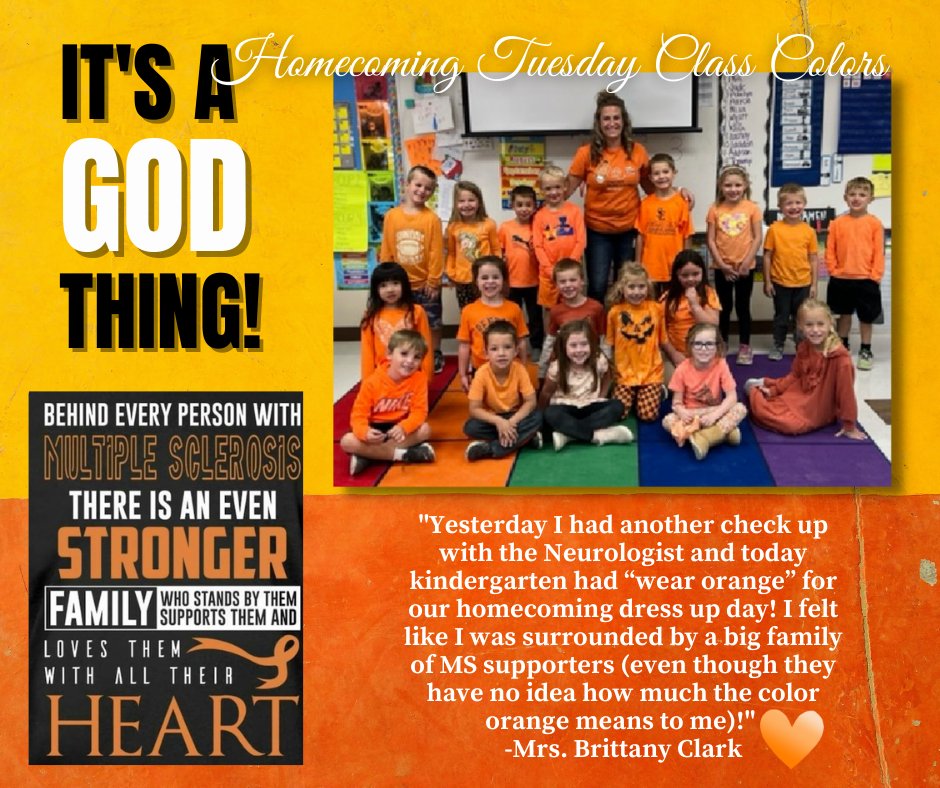 SEGaels's tweet photo. So this happened yesterday and we all know It's A God Thing!
.
.
.
#nocoincidences #itsagodthing #youarerightwhereyouaremeanttobe #supportsurroundsyou #ms #multiplesclerosis #heart #orange #weloveyoumrsbrittanyclark #family #stedmondcatholicschool https://t.co/pFwuTHY8SJ