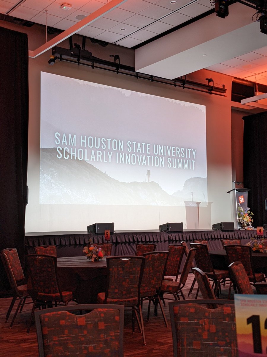 Ready for a great couple days at the scholarly innovation summit! <a href="/ORSP_SHSU/">Office of Research and Sponsored Programs</a> <a href="/SHSUCOE/">SHSU COE</a>