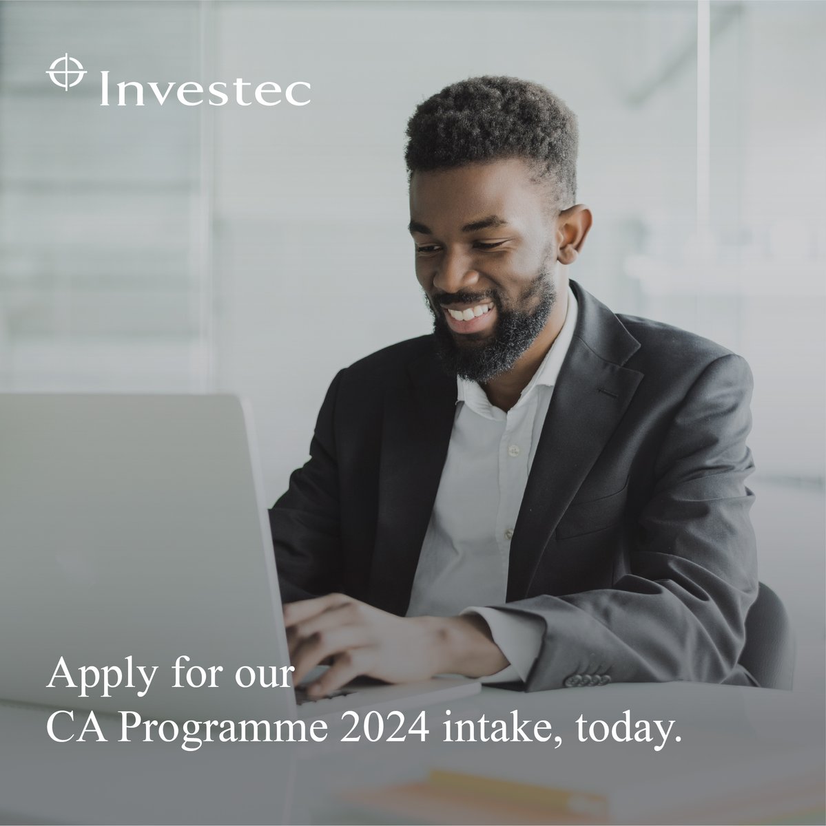 Investec's tweet photo. Are you an aspiring CA(SA) ready to forge your own path? Take the first step on your journey and apply for our CA Programme 2024 intake before Friday 30 September 2022. Apply now: https://t.co/asbFCNK1hy

#InvestecSA https://t.co/gRbrP7z5og