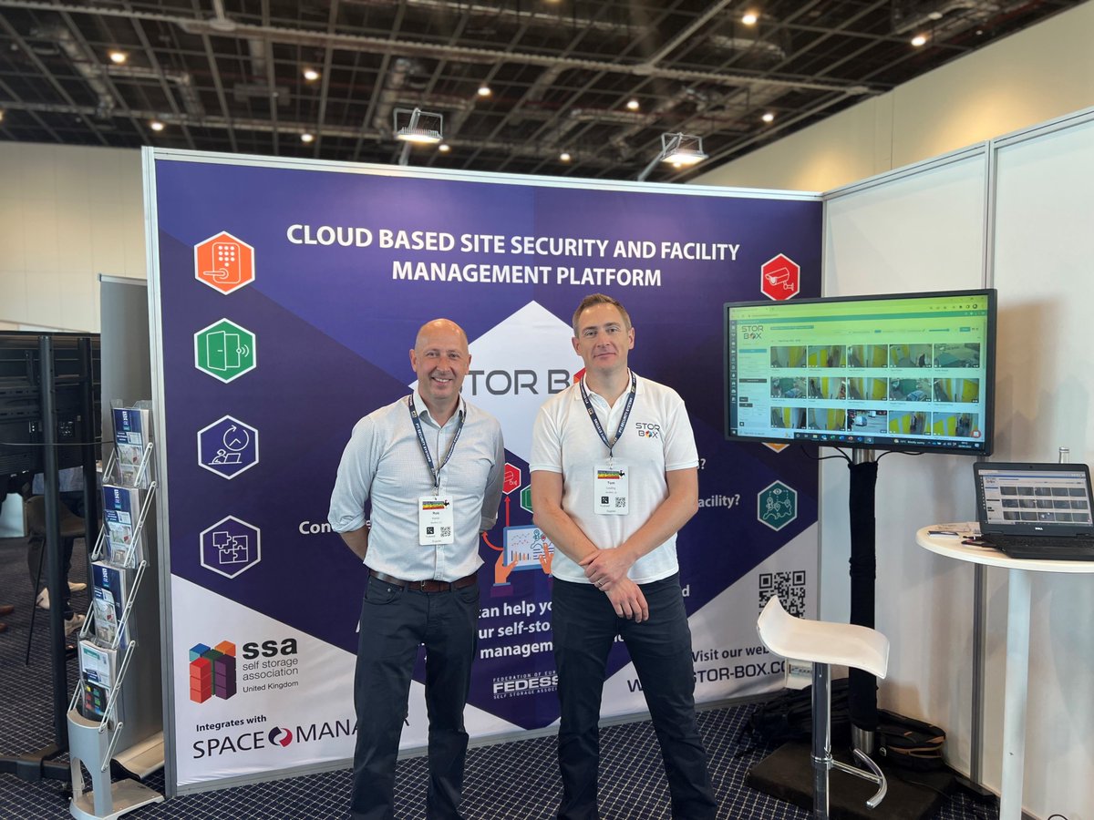 StorBoxLtd's tweet photo. #FEDESSA - meet Rob and Tom today and tomorrow on Stand #34. https://t.co/OYKwjdjX9R