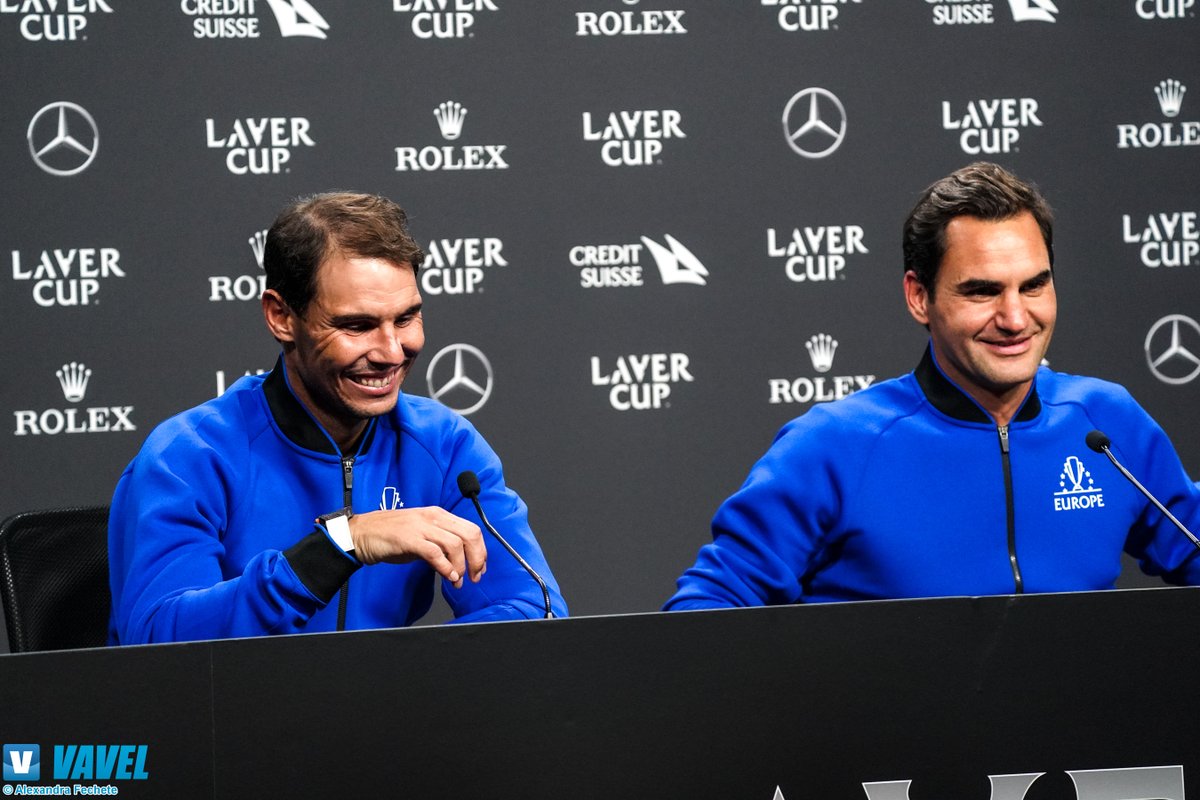 TIME FOR THE FINAL ONE...at least for now. Will also post more videos soon. Feel free to share them, but please do credit me and my organization.

<a href="/rogerfederer/">Roger Federer</a> <a href="/RafaelNadal/">Rafa Nadal</a> 

 #LaverCup2022 #LaverCup #Fedal #Federer #Nadal 
©️ 📸 by me for <a href="/VAVEL_USA/">VAVEL USA</a> <a href="/VAVEL/">VAVEL</a>