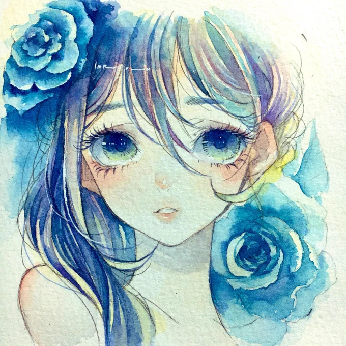 #あなたのあお色の作品を見せてくださいあお大好きー! 