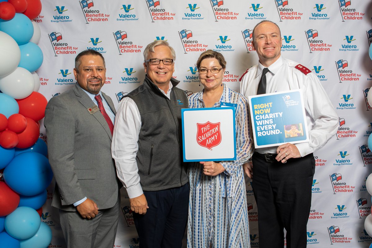 Valero is helping us support children in the San Antonio area through the annual Valero Benefit for Children. We’re excited to be a Charity Partner this year. Thank you, @valeroenergy for the generous donation to our Peacock Boys & Girls Club! #ValeroBFC2022 #RightNow