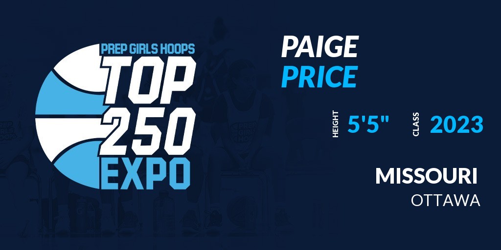 Welcome Class of 2023 Paige Price (<a href="/Paigeprice09/">Paige Price</a>) of Ottawa HS to the <a href="/PGHKansas/">Prep Girls Hoops Kansas</a> Top 250 Expo @ Okun Fieldhouse. 

🔥🏀 #PGHKansasTop250 🏀🔥

More Info! 👇  
events.prepgirlshoops.com/e/558/register…