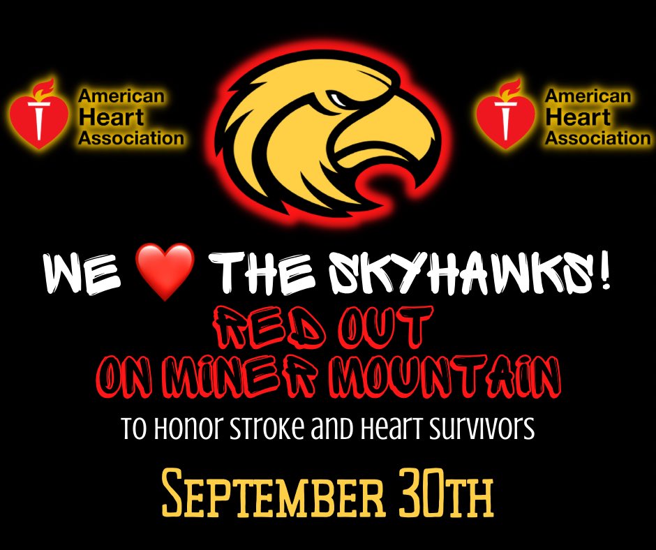 scotthspep's tweet photo. attention skyhawk nation! π ππ¦π π: πmingo central ππ΅π²πΊπ²: red out βwe β€οΈ the Skyhawksβ β’ see you all there! @RSNsports1 #scottskyhawks #blackandgoldfootball https://t.co/PuEsazpFtR