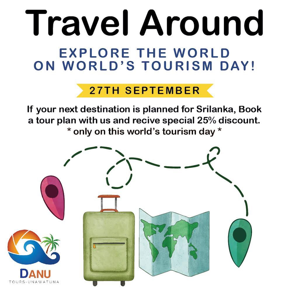 danutours's tweet photo. It’s world tourism day! 
Happy traveling for all travelers around the world! and be safe! https://t.co/RC3RXQ1qbr