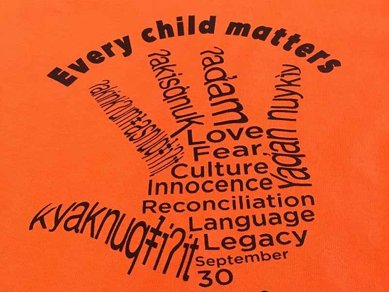 murraybears1967's tweet photo. Friday, September 30th is the National Day for Truth and Reconciliation. Please join us in wearing an orange shirt to bring awareness to the legacy of Canada's residential school system. https://t.co/PD1TGppQPj