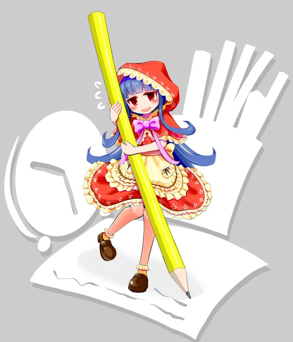 佐城さんとこの雪美ちゃんが誕生日なので絵を描きました。お誕生日おめでとうございます。 