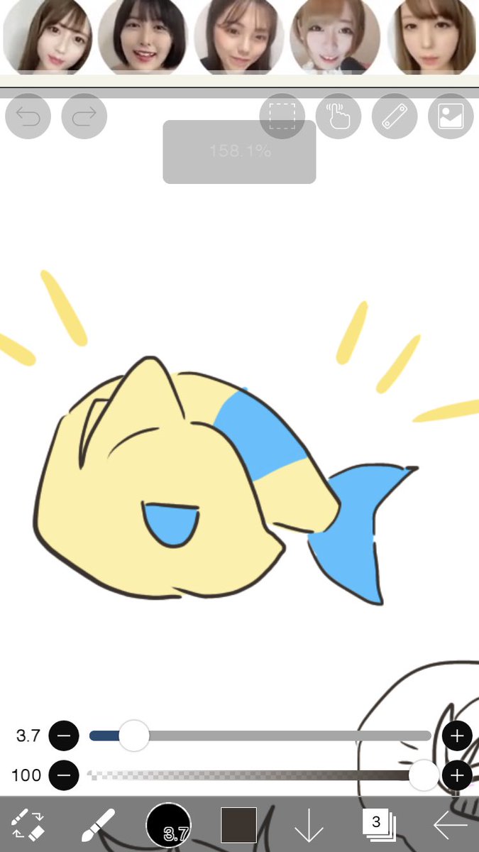 haru102022's tweet photo. 鮫に見えない https://t.co/6FUR85r6Mm
